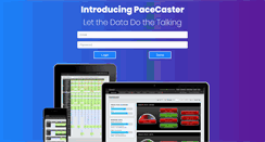 Desktop Screenshot of pacecaster.com